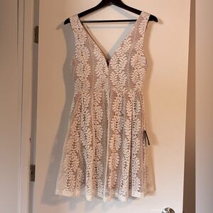 Medium Lulus off white mini dress